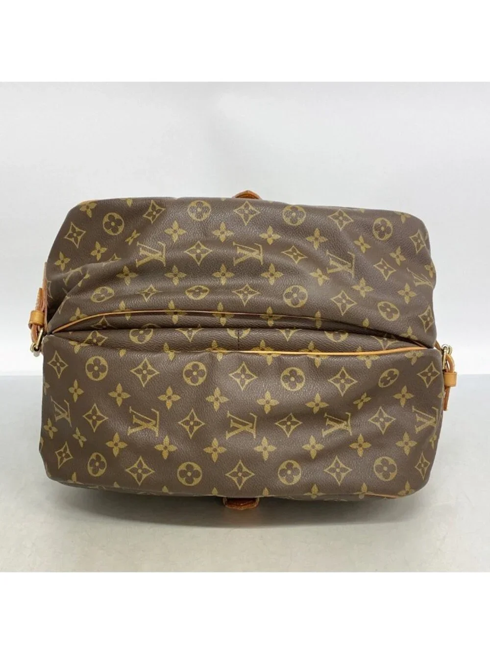 Louis Vuitton Shoulder Bag Monogram Saumur 35 Brown